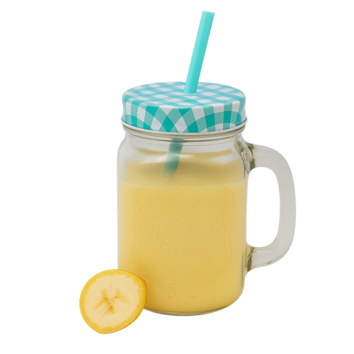 SanaSlank glutenvrije milkshake met bananensmaak (5 zakjes)