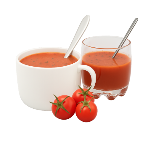 Glutenvrije tomatensoep – Eiwitrijk & Vetarm
