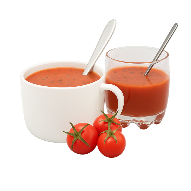 Glutenvrije tomatensoep – Eiwitrijk & Vetarm